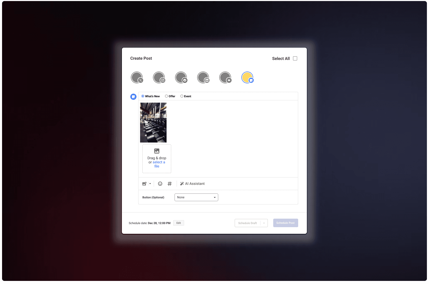 Schedule Profile Updates