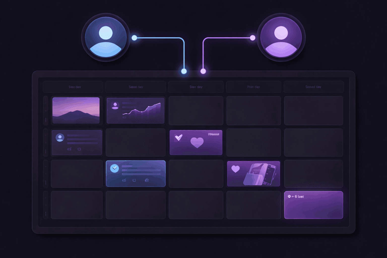 Schedule for Company & Personal Pages