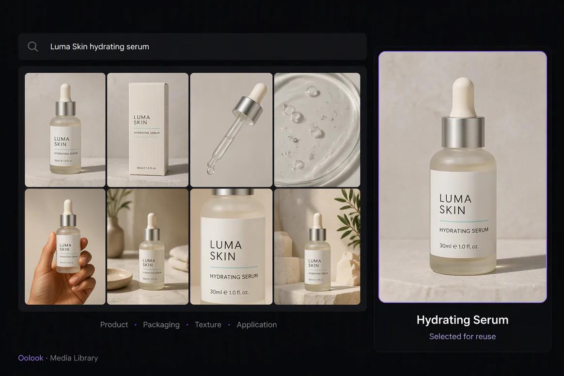 Beauty ingredient education content prepared for review