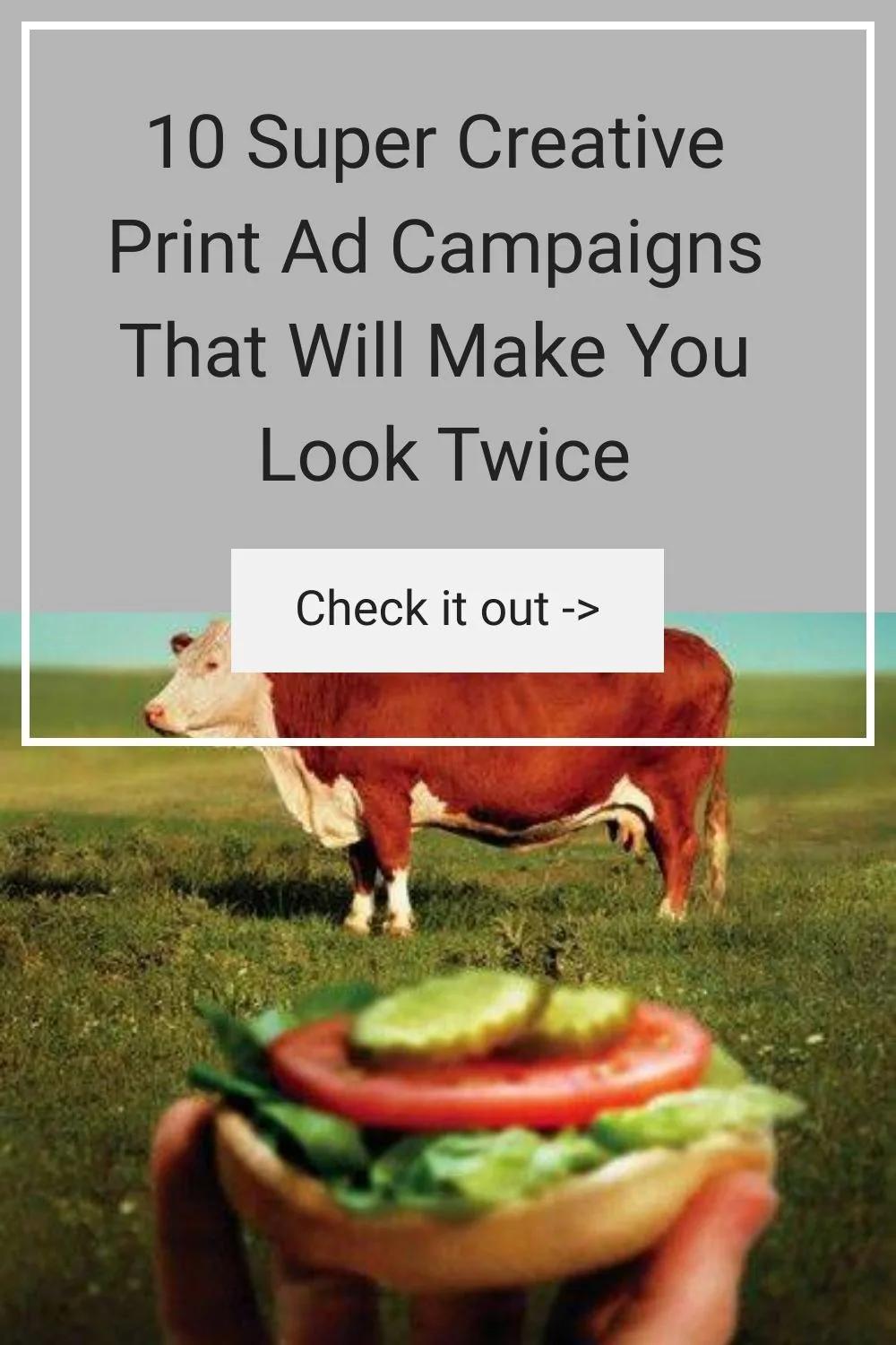 Advertising Campaign example showing a brand campaign