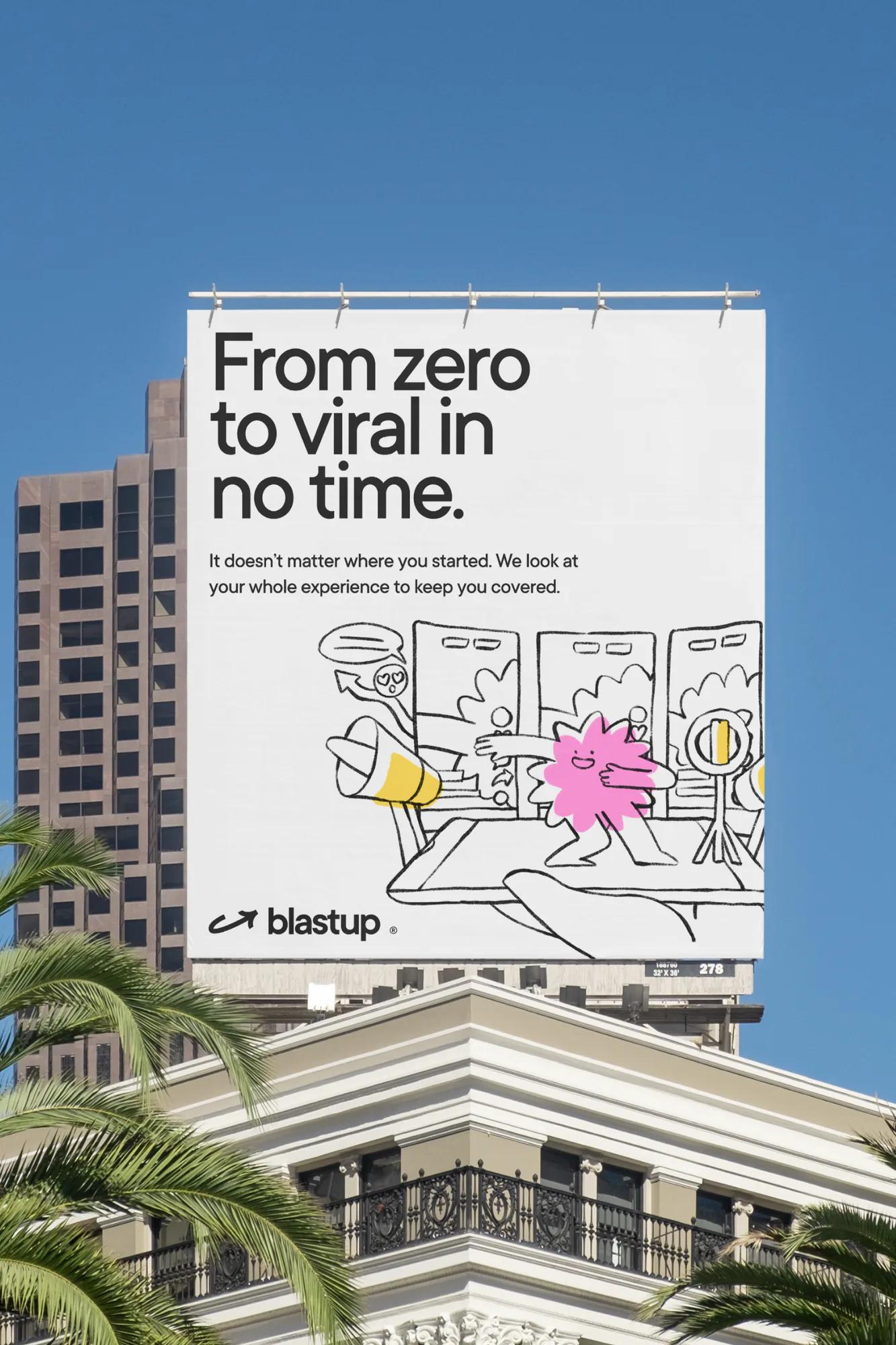 Advertising Campaign example showing a social media creative