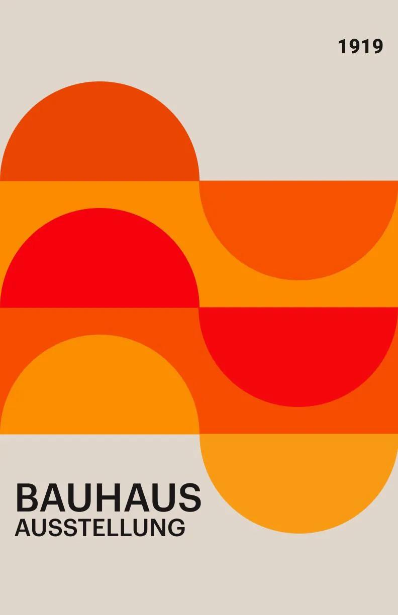 Bauhaus example showing a people or portrait