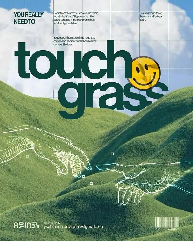 Biophilic example showing a product advertisement