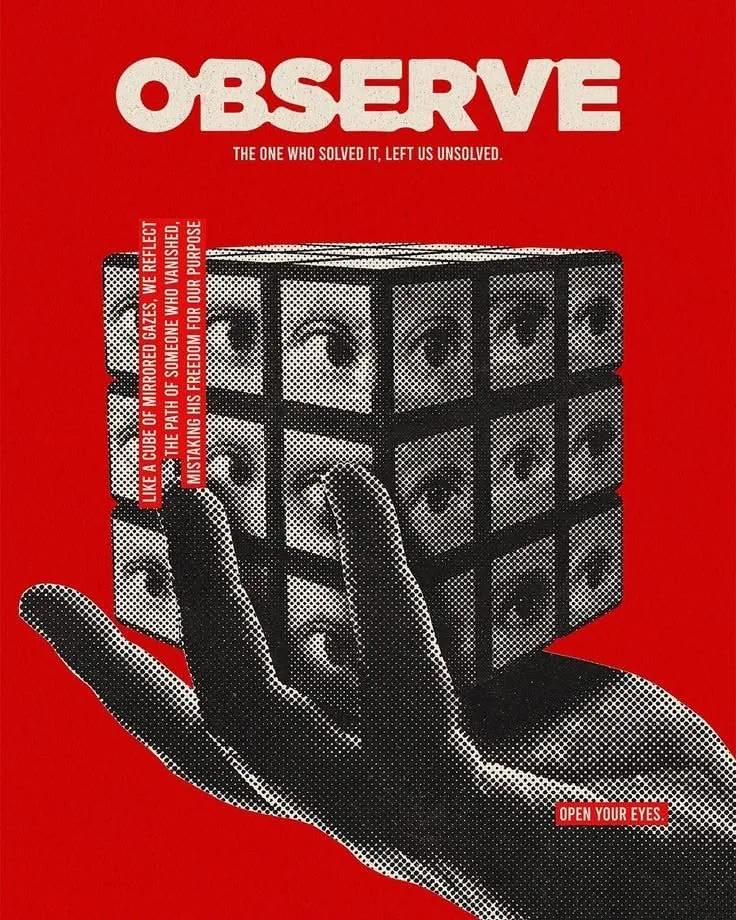 Brutalism example showing a product advertisement