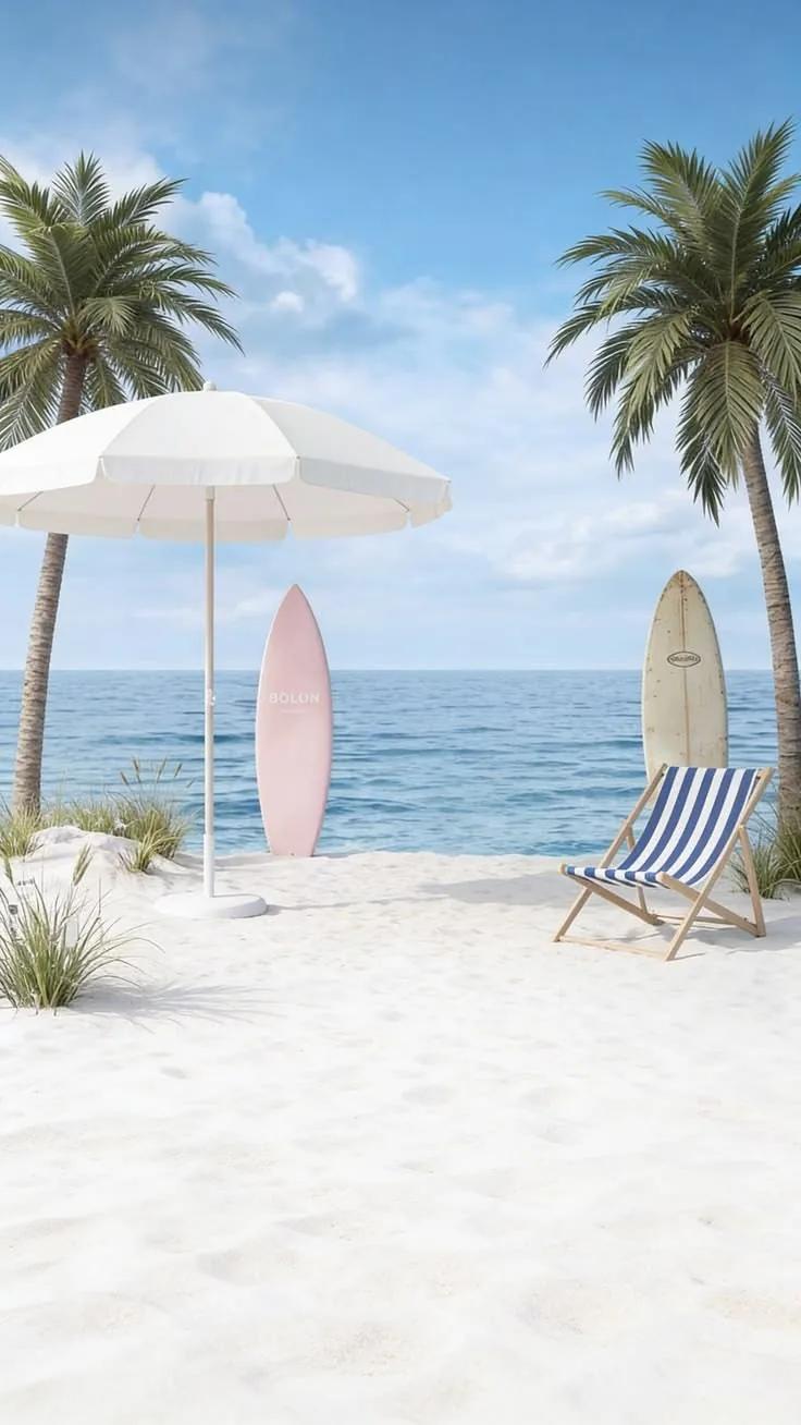 Coastal example showing a brand campaign