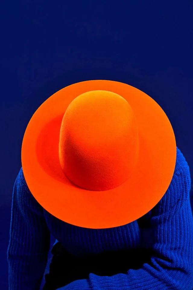 Color Blocking example showing a people or portrait