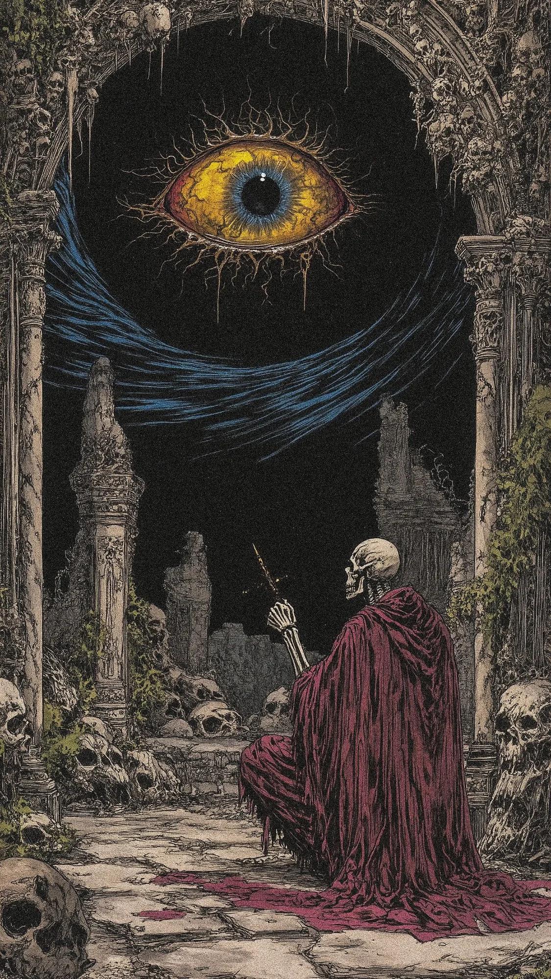Dark Fantasy example showing a product advertisement
