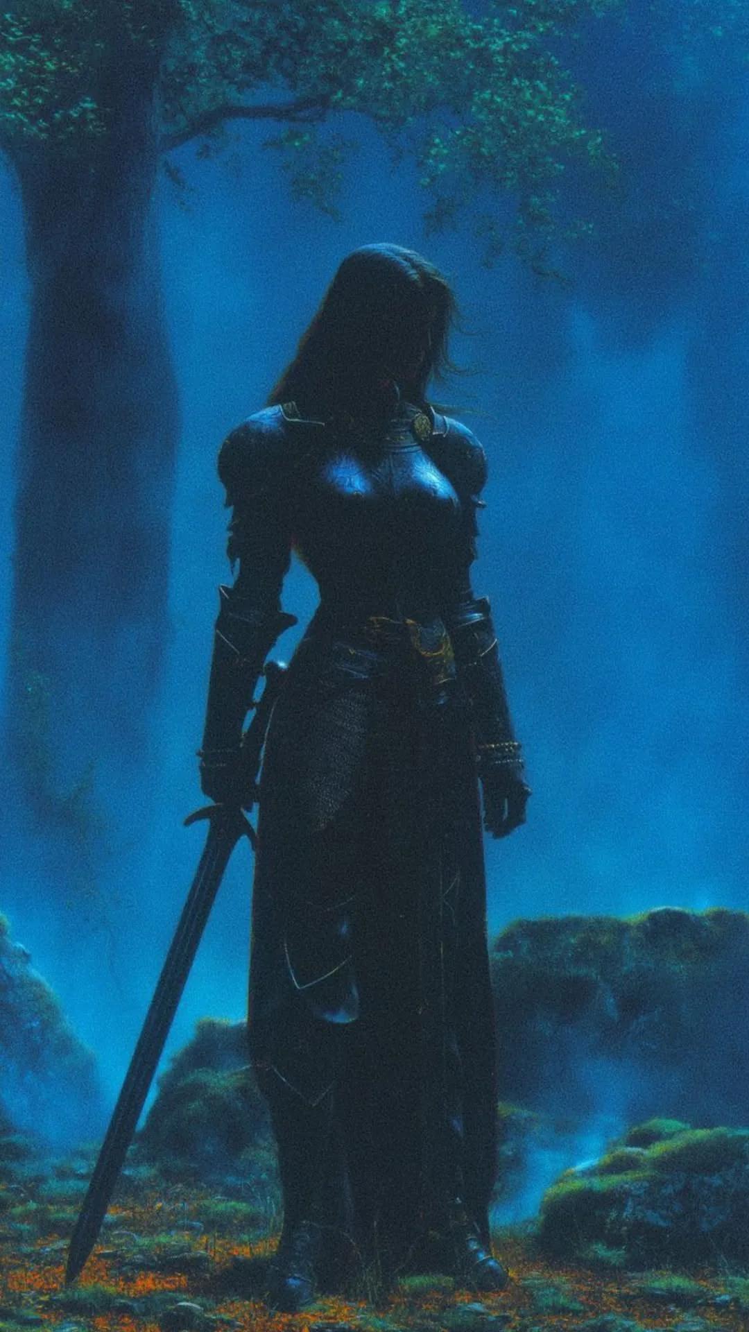 Dark Fantasy example showing a people or portrait