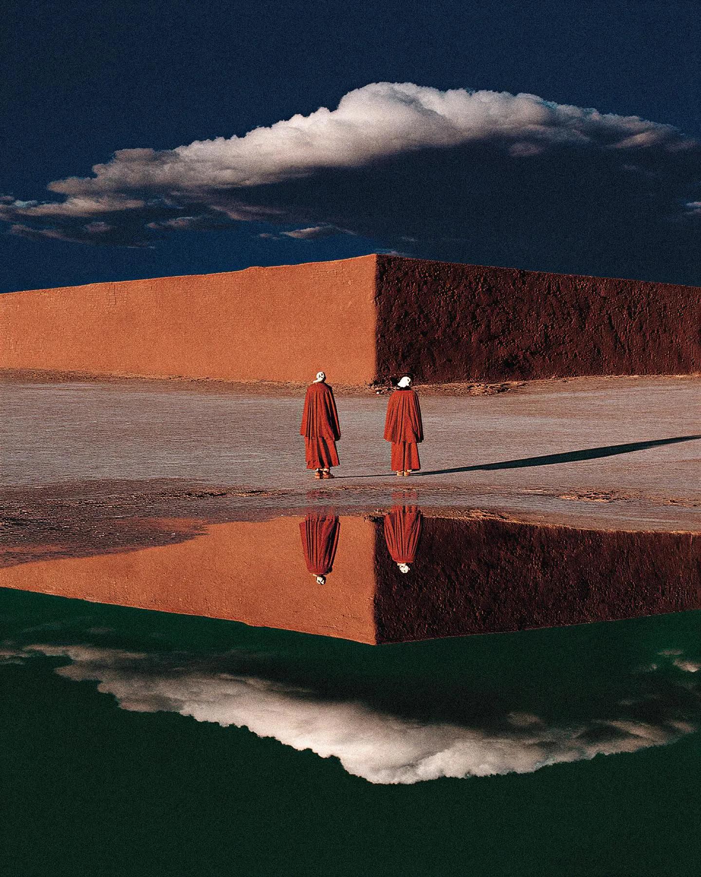 Desert Modern example showing a brand campaign