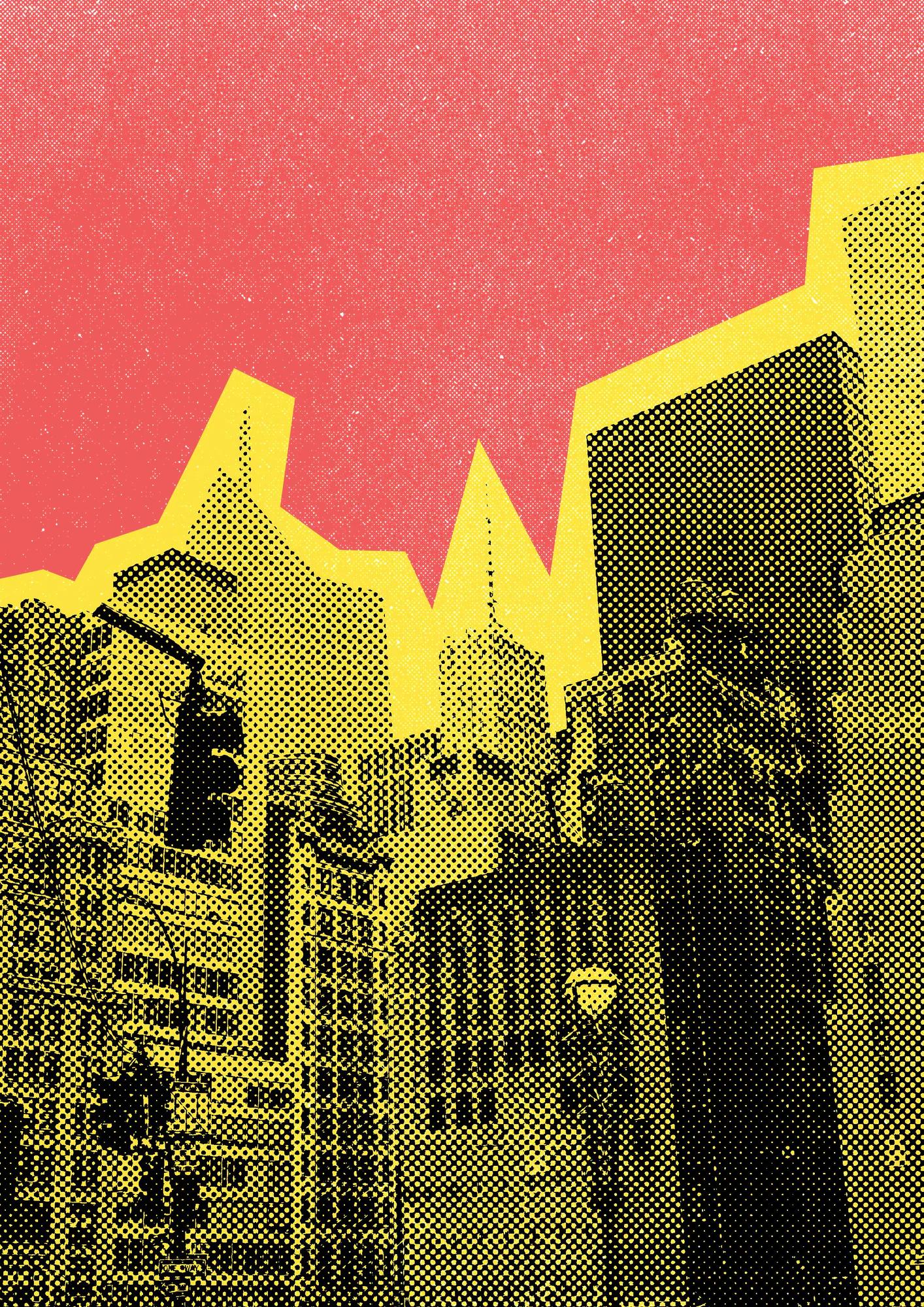 Duotone example showing a social media creative