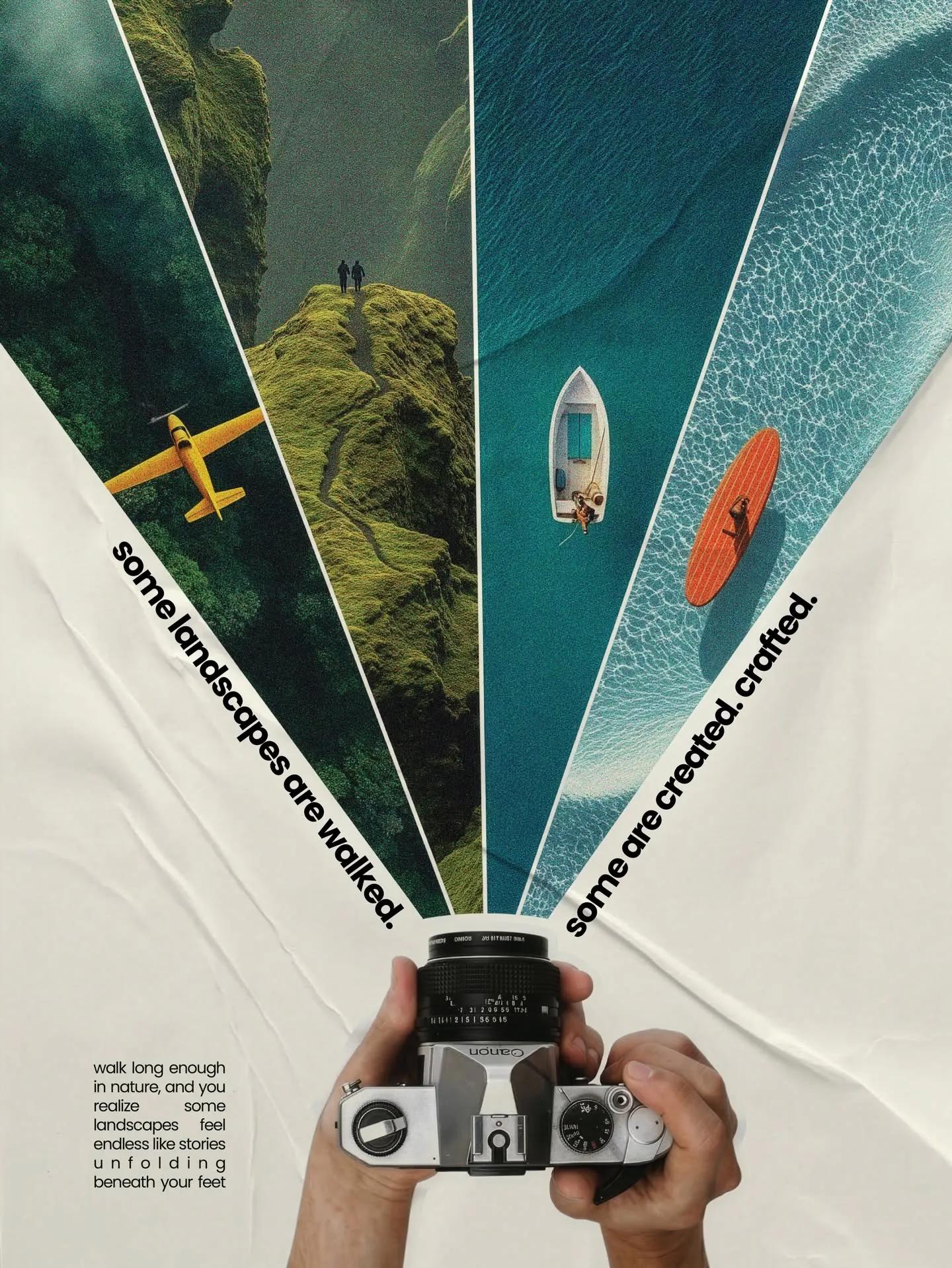 Editorial Photography example showing a product advertisement