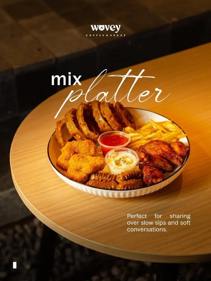 Food Photography example showing a website or presentation visual