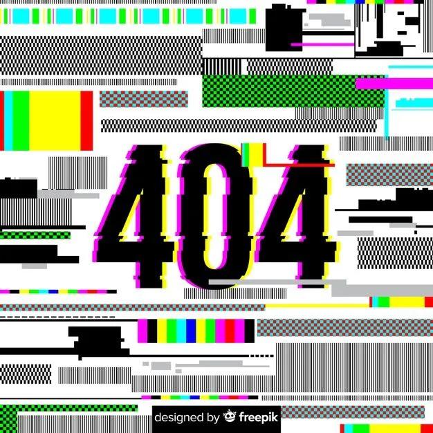 Glitch Art example showing a product advertisement