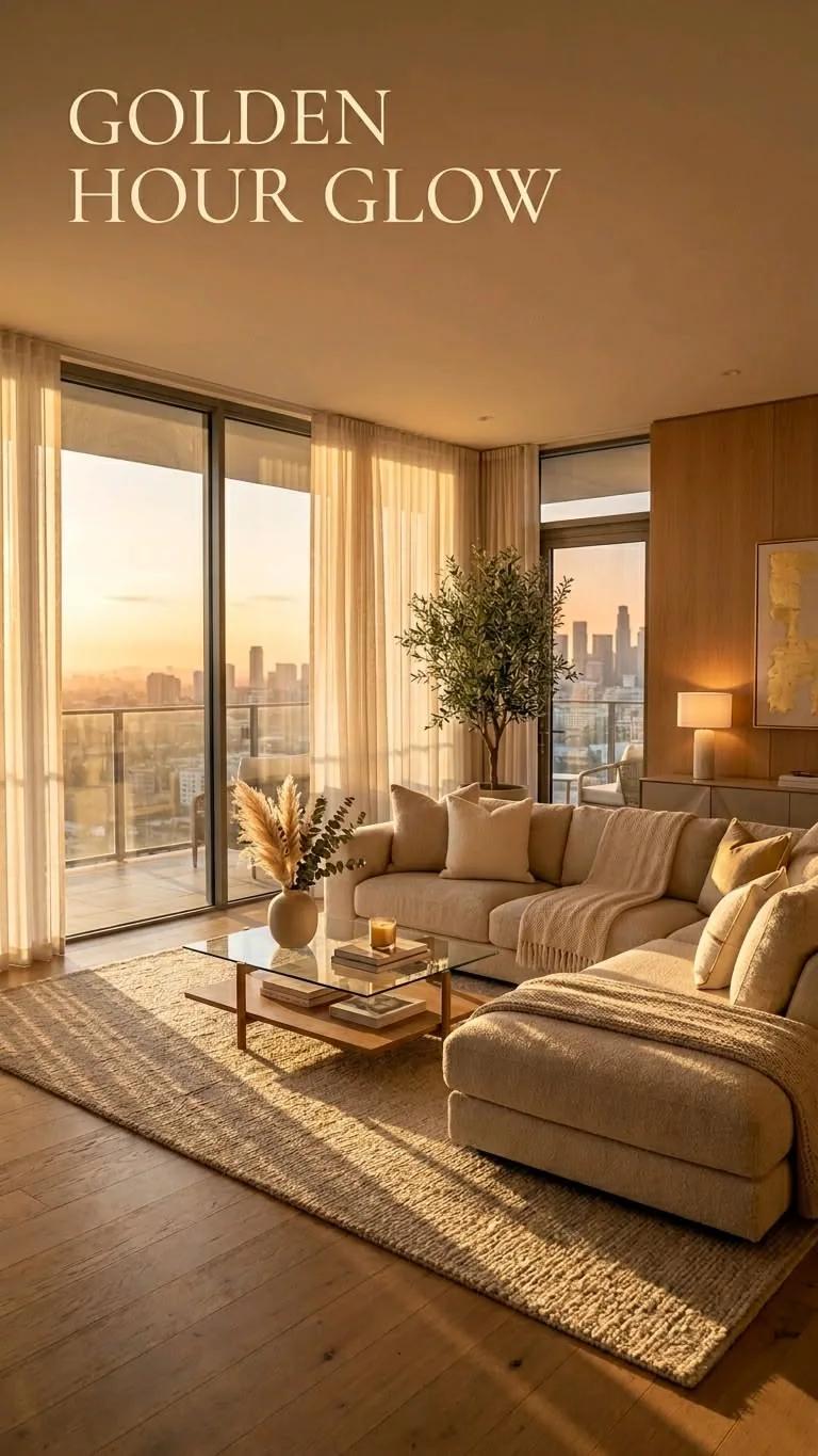 Golden-Hour Luxury example showing a social media creative