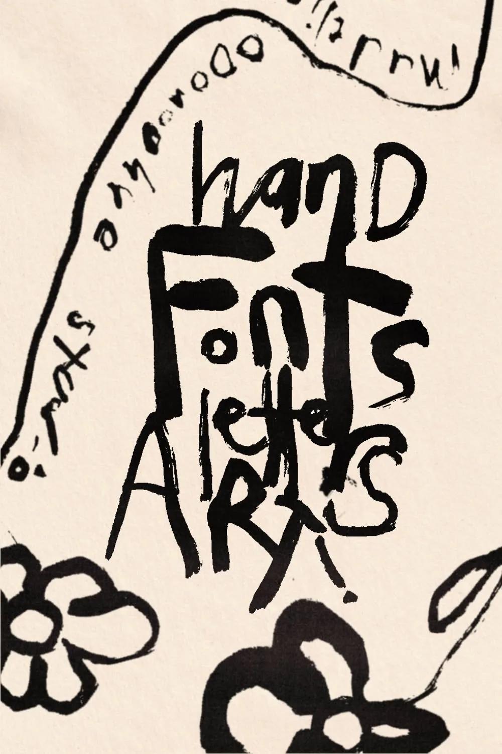 Hand-Drawn example showing a brand campaign