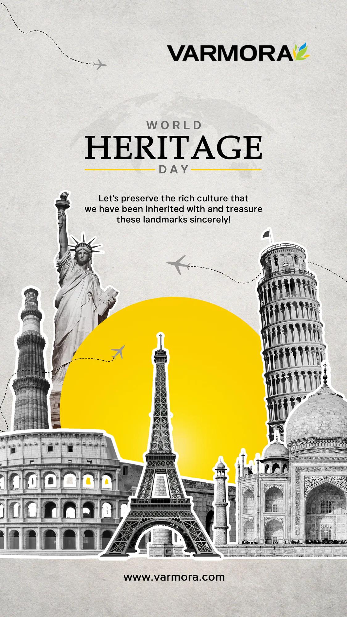 Heritage Editorial example showing a brand campaign