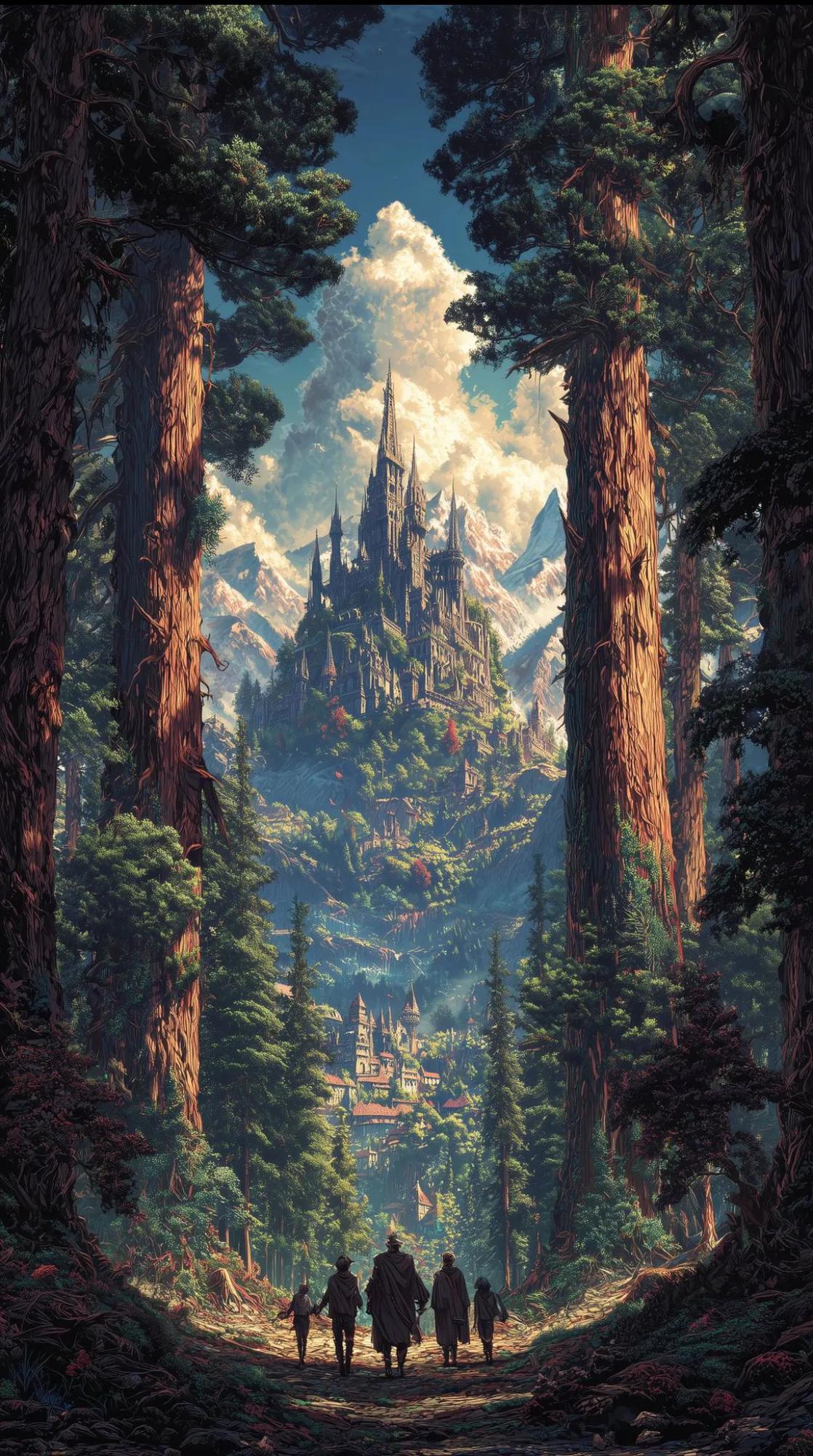 High Fantasy example showing a brand campaign