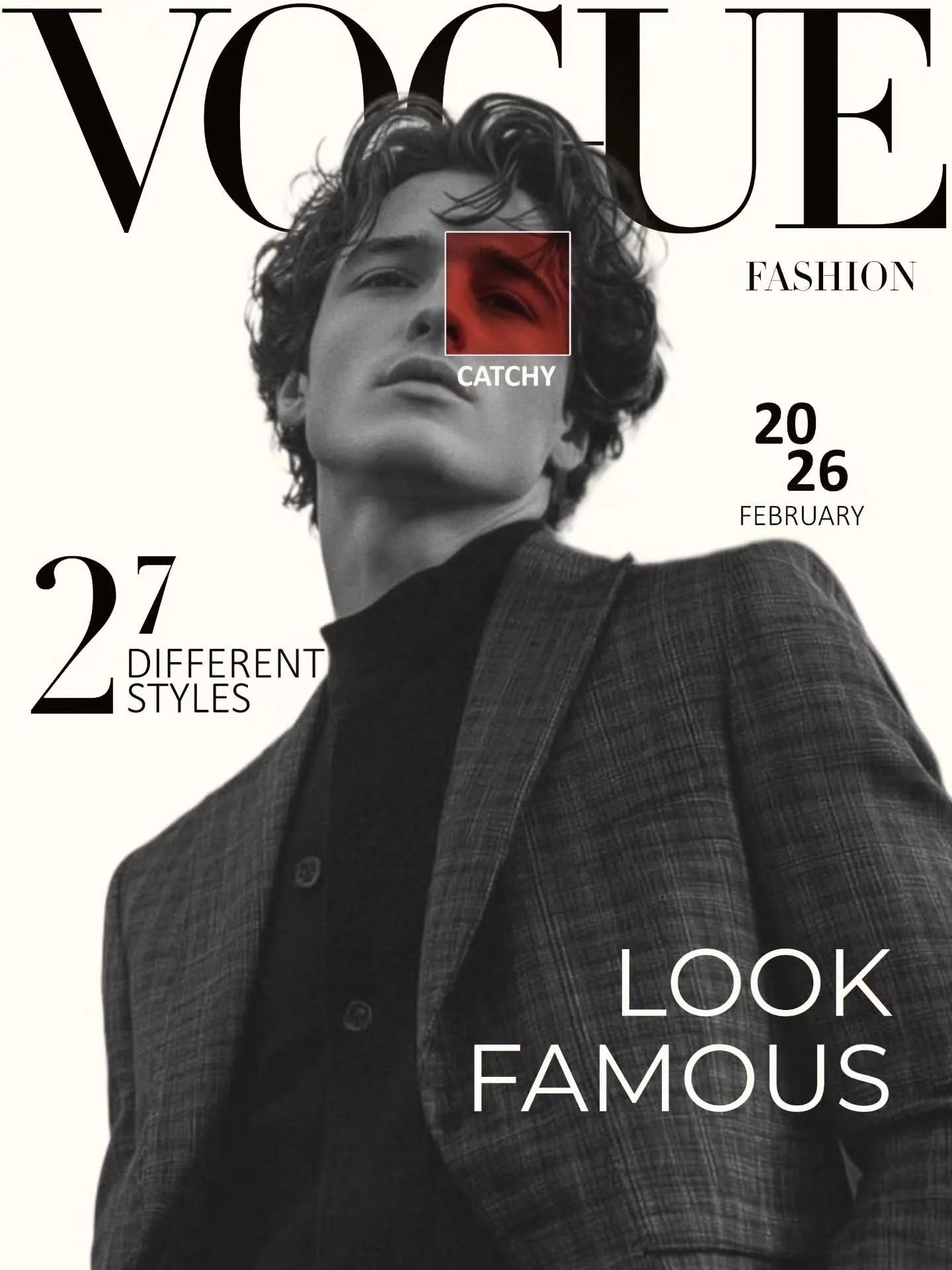 High-Fashion Editorial example showing a product advertisement