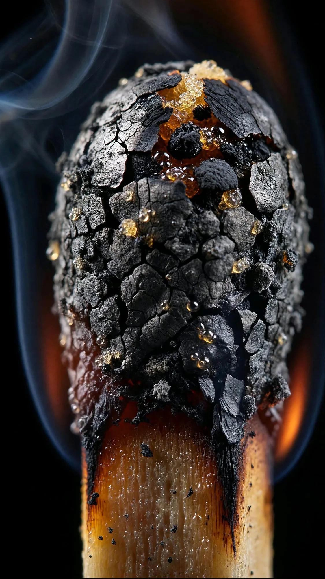 Macro Photography example showing a editorial composition