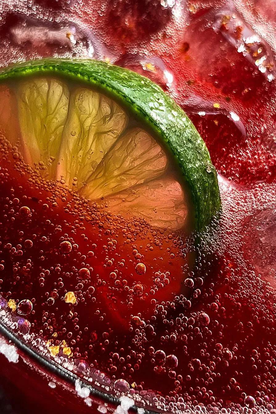 Macro Photography example showing a website or presentation visual