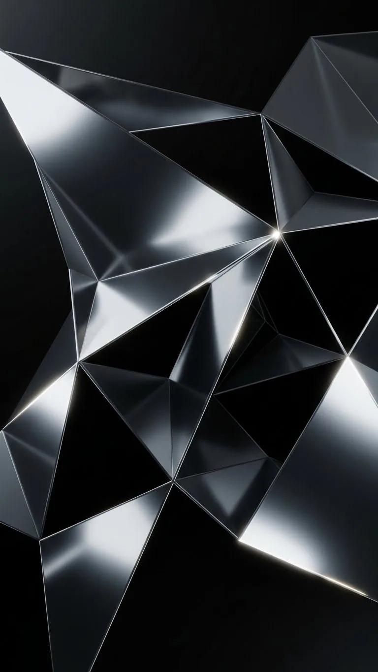 Metallic Luxury example showing a product advertisement