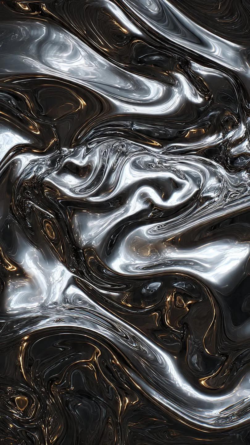 Metallic Luxury example showing a social media creative