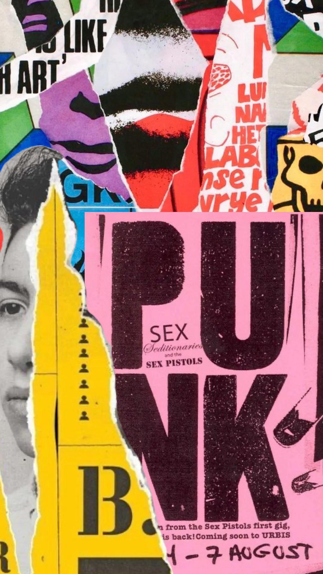 Punk Zine example showing a brand campaign