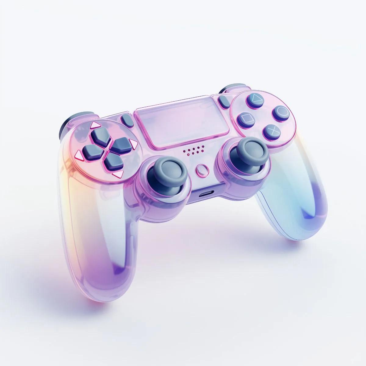 Soft 3D example showing a product advertisement