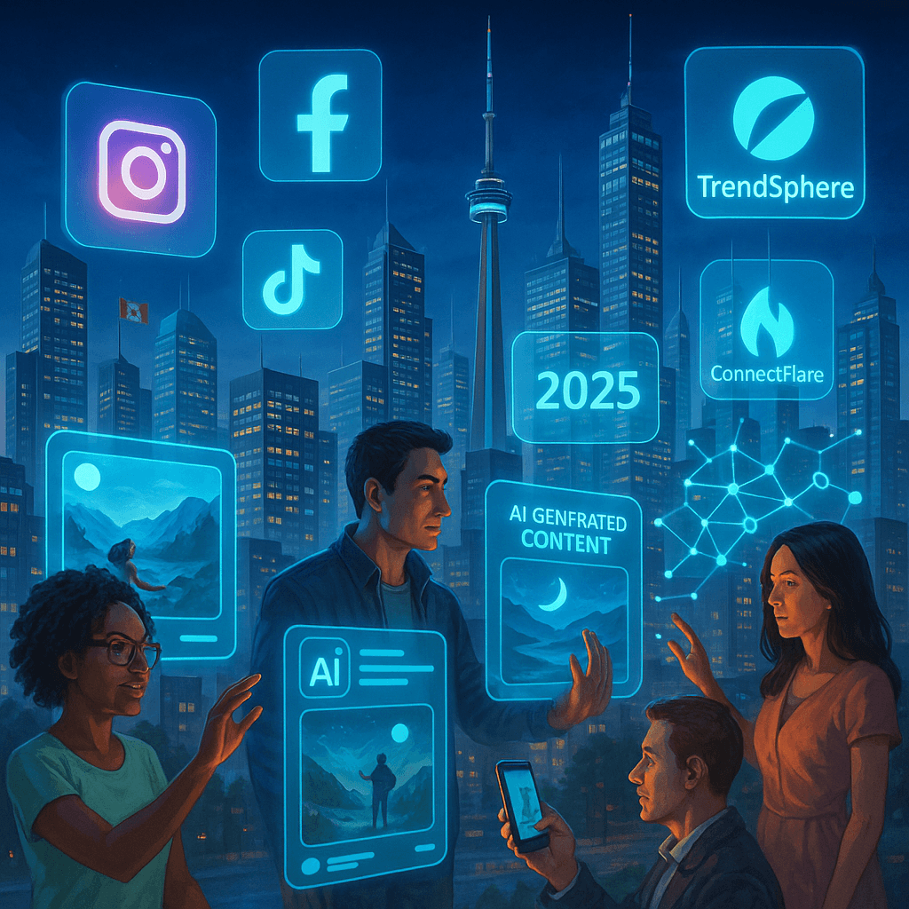 Social Media Statistics Shaping Canada’s Digital Landscape in 2025