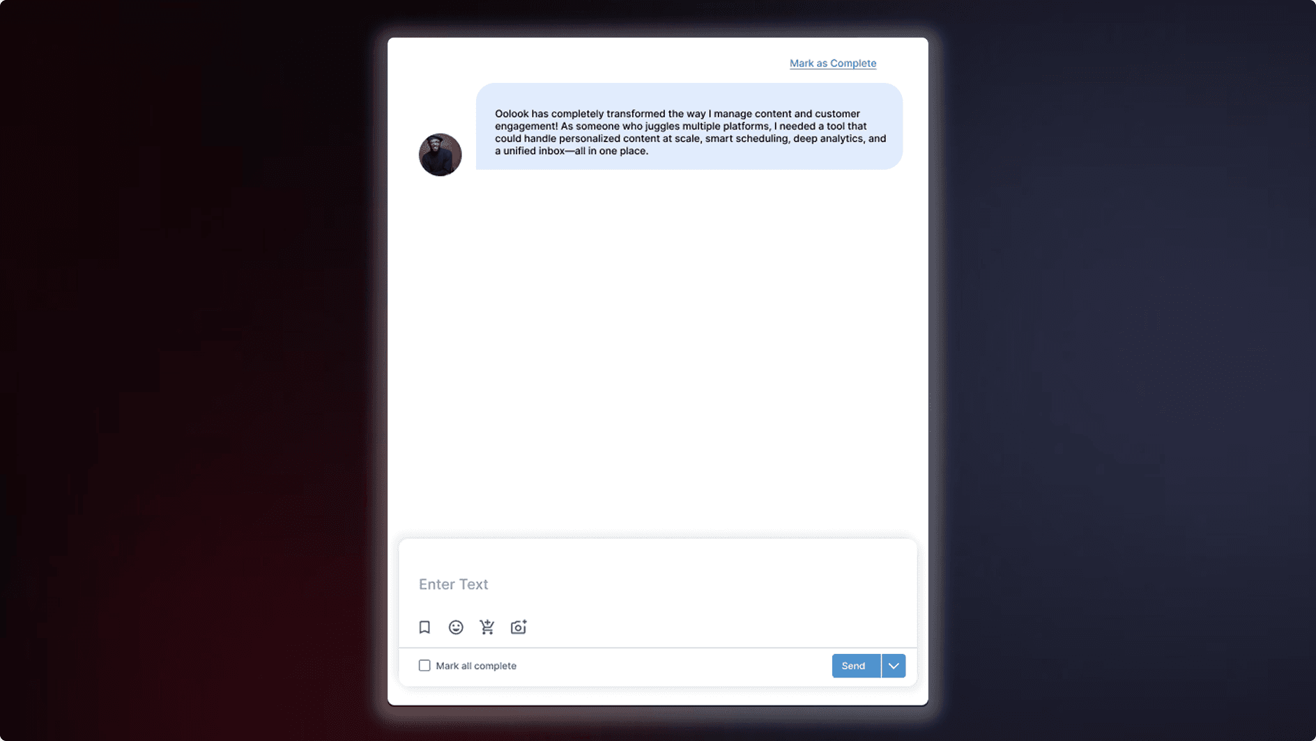 Detailed view of the lead magnet content