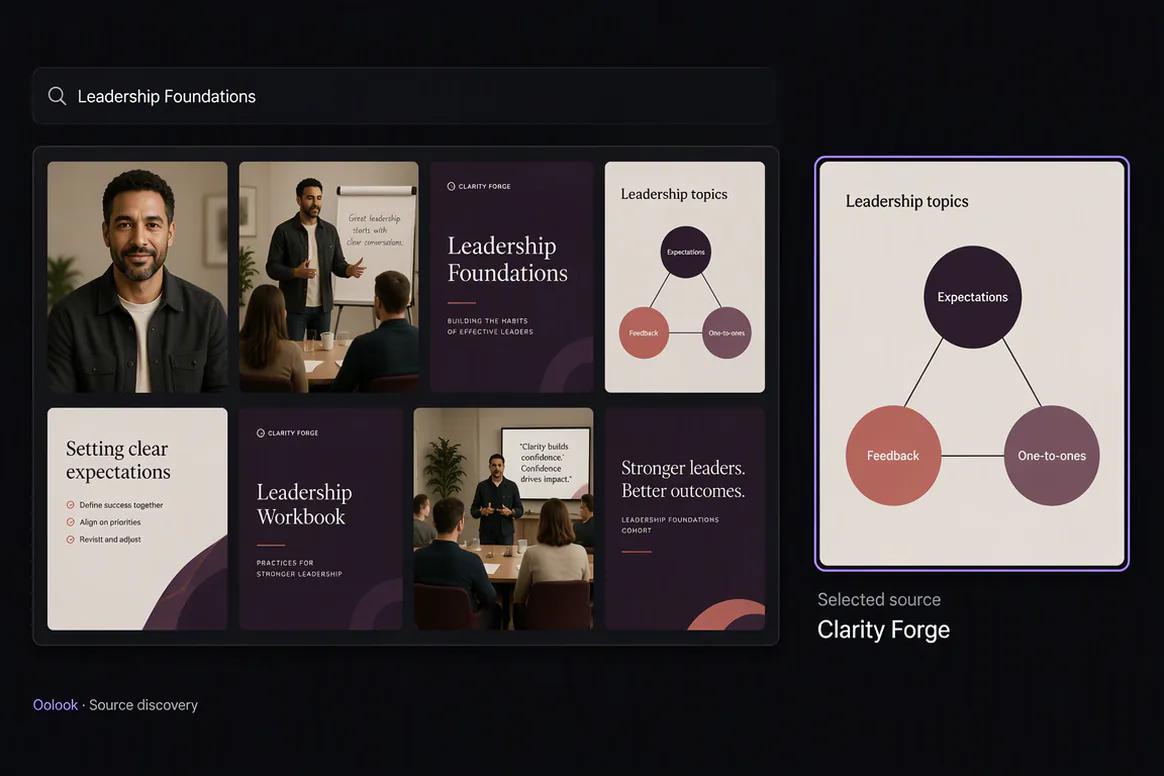Coaching credibility and testimonial content prepared for review