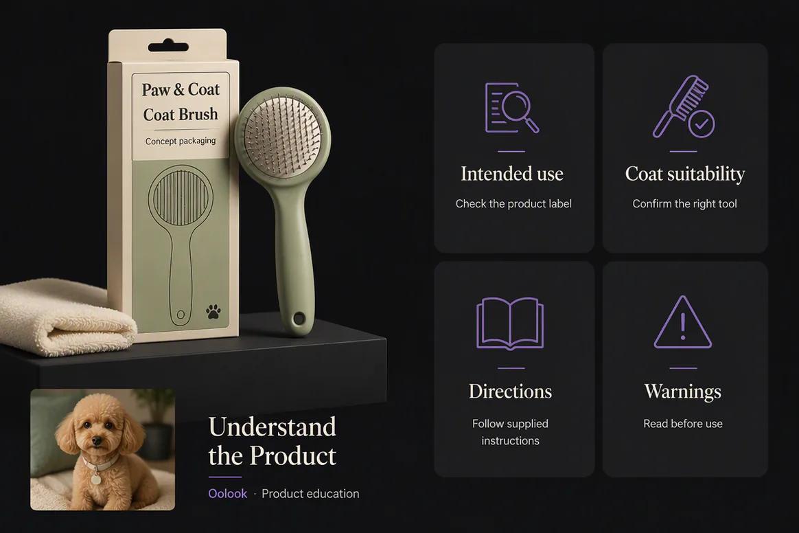 Pet product education content created from approved information