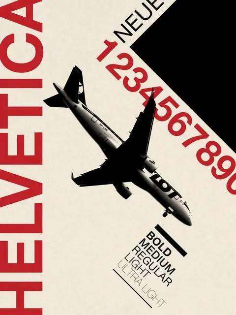 International Typographic Style example showing a people or portrait