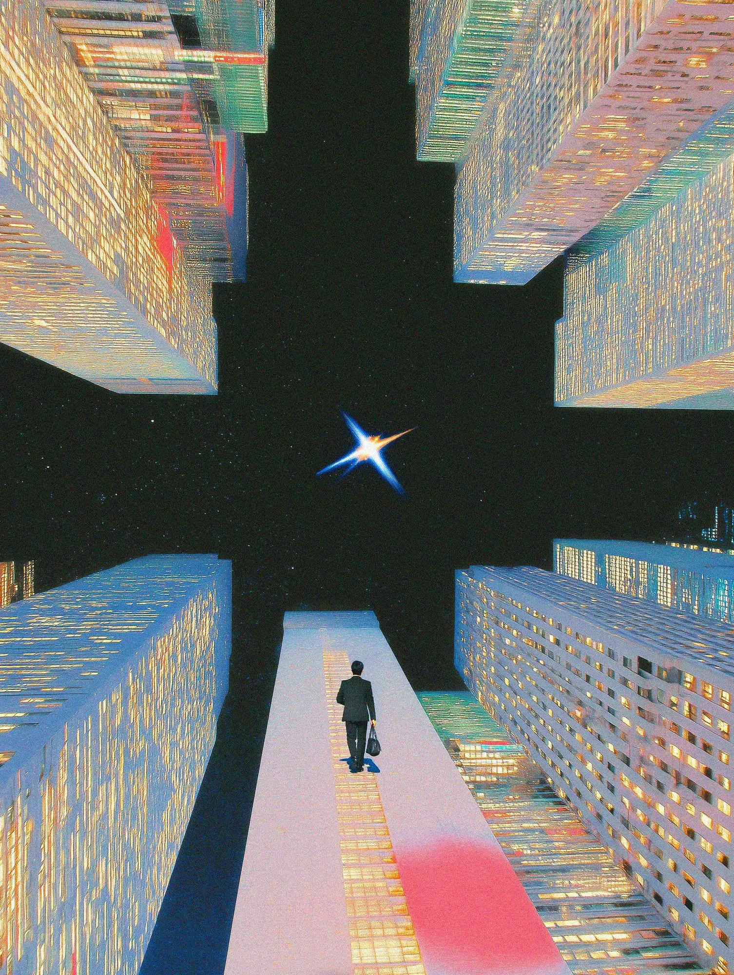 Magical Realism example showing a product advertisement