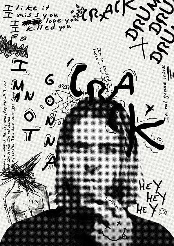Punk Zine example showing a website or presentation visual