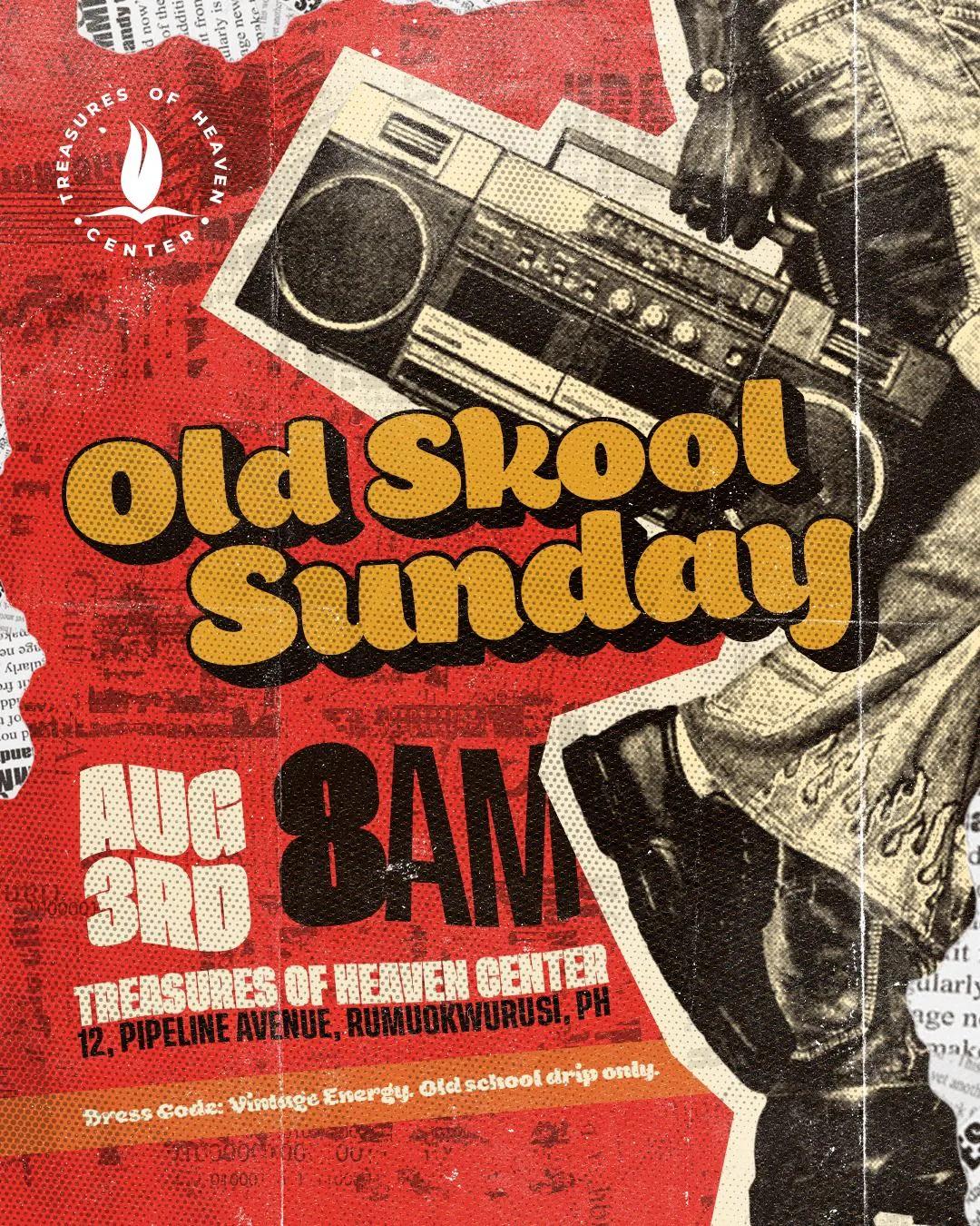 Vintage Print example showing a brand campaign